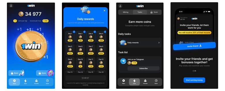 1win telegram bot Token